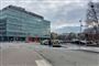 Friends Arena i Stockholm var en overgang spærret for ind- og udgang.