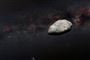 et billede af en asteroide