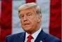 Donald Trump skyder undermunden frem