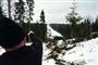 sneklædt grænse mellem finland og rusland