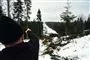 sneklædt grænse mellem finland og rusland