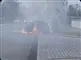 brand i bil