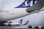 sas-fly holder i lufthavn