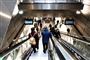 Folk på en metrostation