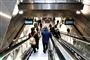 Folk på en metrostation