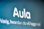 skærm med teksten aula 