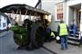 en damptrommel i et hus