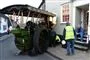 en damptrommel i et hus