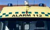 front på ambulance