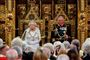 To royale i guldstole
