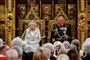 To royale i guldstole