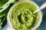 pesto i en skål