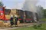 halmballer i brand