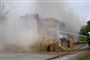 halmballer i brand