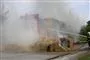 halmballer i brand