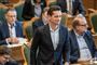 En minister taler