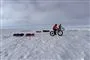 cyklister på indlandsisen 