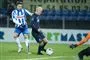 fodboldspillere i aktion 