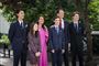 Prins Joachim med prinsesse Marie og hans fire børn