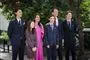 Prins Joachim med prinsesse Marie og hans fire børn