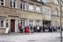 Sagen om den forsvundne Mia Skadhauge Stevn har trukket fulde huse på tilhørerpladserne i Retten i Aalborg. Billedet her er fra første retsdag 7. juni. (Arkivfoto).