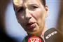 Mette Frederiksen bliver interviewet til DR