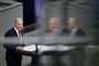 Den tyske kansler, Olaf Scholz, holder en tale til parlamentsmedlemmerne i Forbundsdagen.