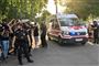 ambulance og politifolk