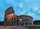 colosseum i rom i skumringen