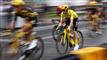 cykelrytter i fuld fart