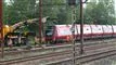 tog står på skinnerne