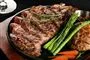 En udskåret steak
