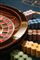 Roulette og chips