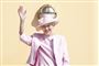 Dronning Margrethe vinker
