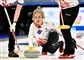Curling-spiller på banen