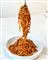 Spaghetti bolognese på en gaffel