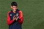 Anfører Alvaro Morata på banen