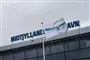 Skilt ved Midtjyllands Lufthavn