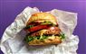 en vegansk burger