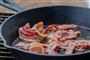 bacon der steges på en pande