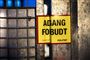 adgang forbudt skilt