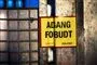 adgang forbudt skilt