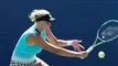 en tennisspiller i aktion