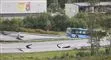 en bus i jordskredshullet