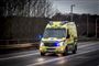En ambulance med udrykning