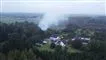 brand set fra luften