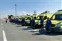ambulancer på rad og række