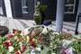 Blomster hvor kvinden blev dræbt