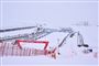 et snedækket skiområde