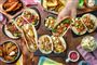 en masse tacos med fyld